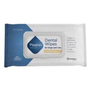 Salviette Dentali per Cani e Gatti - Plaqtiv+ Oral Care