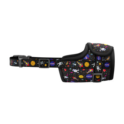 Museruola per cani WAUDOG in nylon, design "NASA" - WAUDOG - immagine 4