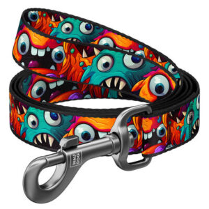 Guinzaglio in nylon 122 cm  "Toothed monsters"- WAUDOG