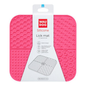 Tappetino da Leccare in Silicone con Ventose Pink - WAUDOG