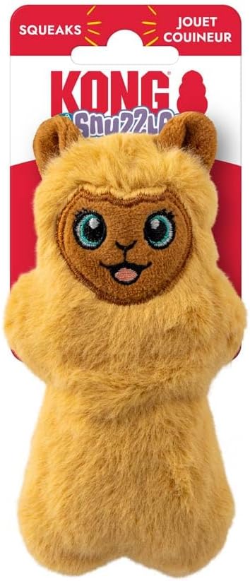 Lama in peluche con squeaker Snuzzles Mini Llama XS - KONG - immagine 5