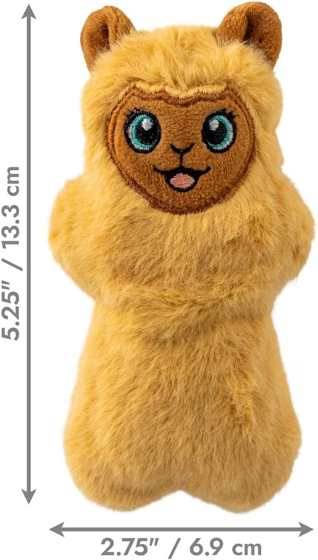 Lama in peluche con squeaker Snuzzles Mini Llama XS - KONG - immagine 4