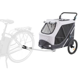 Trailer pieghevole per bicicletta e Passeggino per cani fino a 30 kg  - TRIXIE