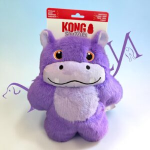 Peluche gigante con squeaker a corpo intero Snuzzles Hippo XL - KONG