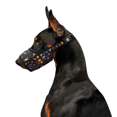 Museruola per cani WAUDOG in nylon, design "NASA" - WAUDOG - immagine 5