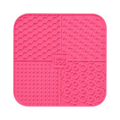 Tappetino da Leccare in Silicone con Ventose Pink - WAUDOG - immagine 5