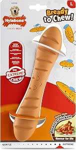 Nylabone Power Chew Baguette Large – Gioco da Masticare al Gusto Pollo Arrosto - immagine 4