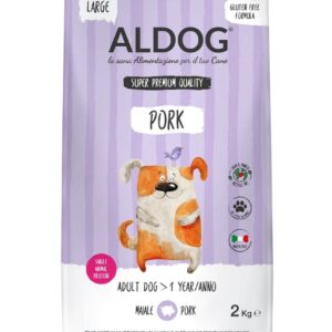 Crocchette cane medium PORK 2 kg - ALDOG
