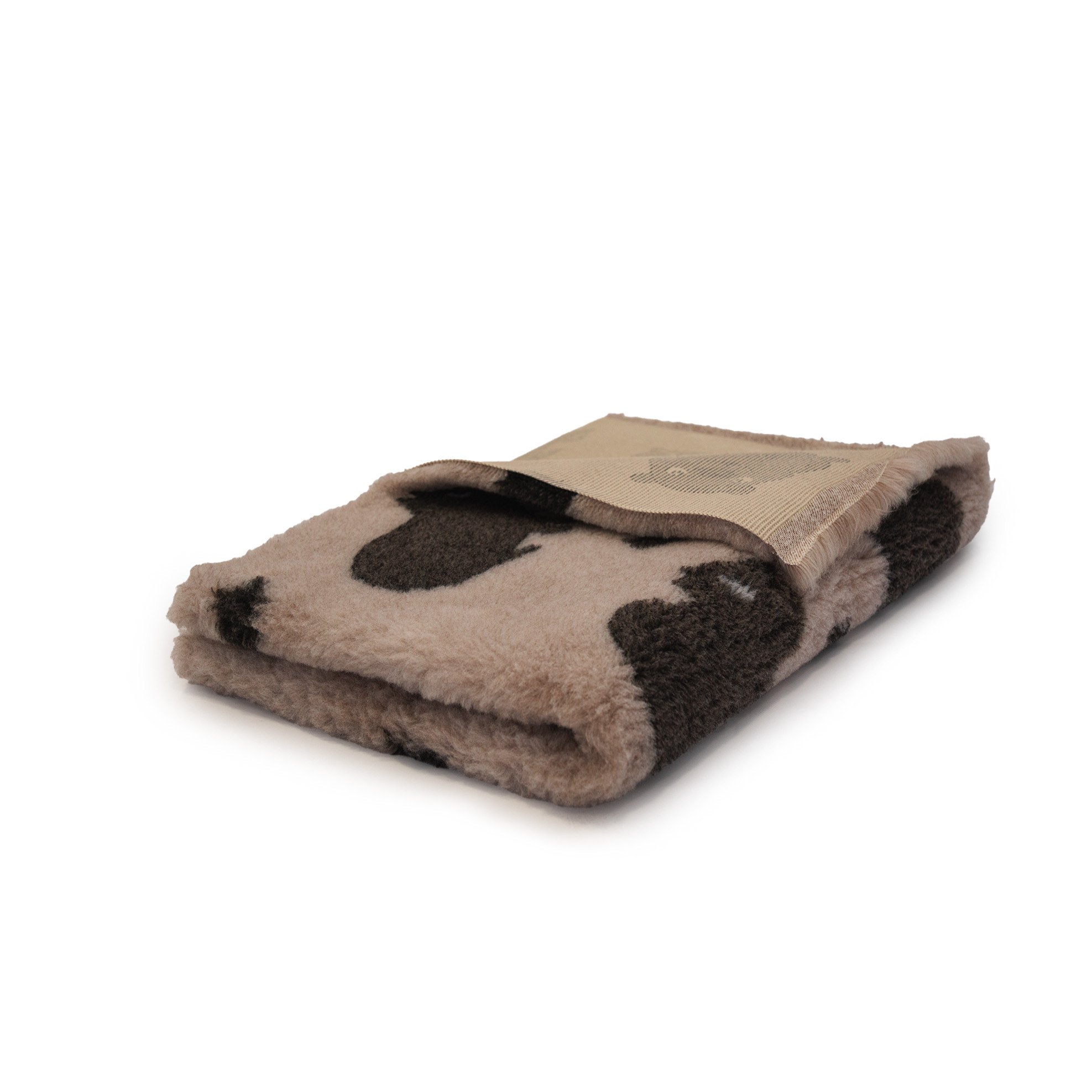 Vet Bed morbido, caldo e antiscivolo marrone con motivo capibara 150×100 cm