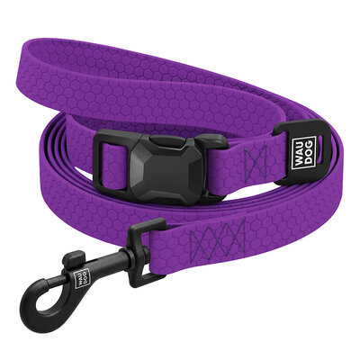 Guinzaglio regolabile impermeabile Magnet Purple - WAUDOG